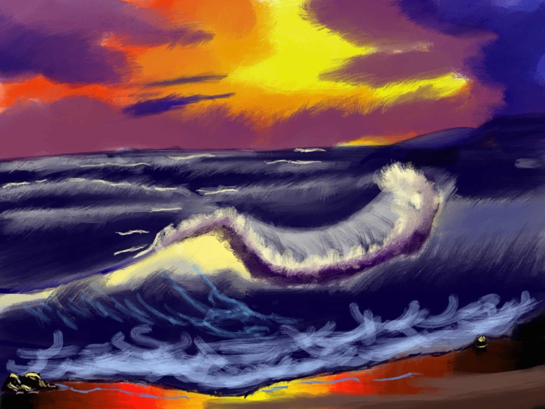 Morningbeach Drawing